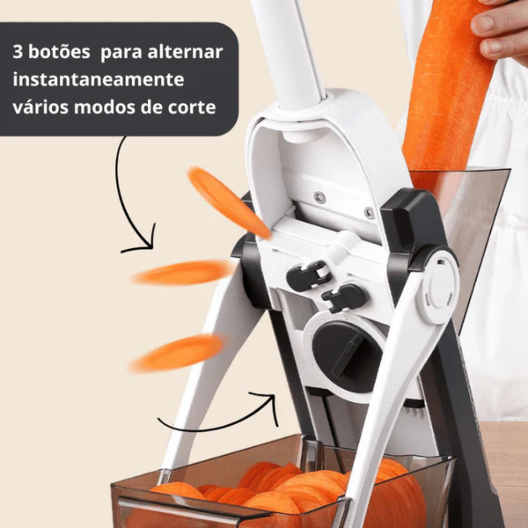 Cortador Multifuncional QUICKSLICE™ - Forte e Seguro